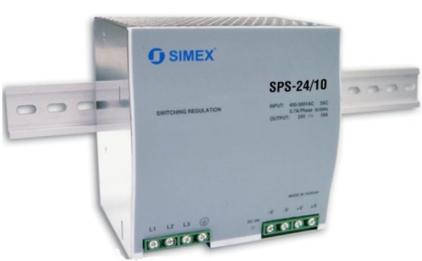 Simex SPS-24/10 | 24VDC/10A | 240W | Geschakelde voeding