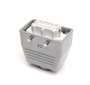 Emas EBM10GU34 | Aluminium stekker huis | 10-Polig