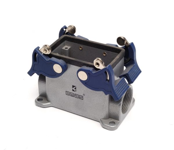 Emas EBM10GD24 | Aluminium wandcontactdooshuis | Serie 10-polig